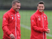 Bóng đá - Tin mới nhất bóng đá tối 20/1: Podolski mừng vì Ozil &quot;chạy thoát&quot; khỏi Arsenal