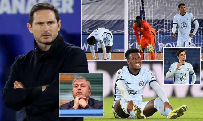 Một thất bại của Chelsea sẽ khiến Lampard gần với trát sa thải hơn