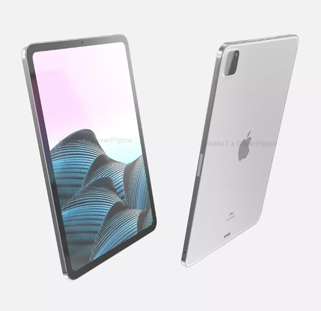 Ảnh kết xuất iPad Pro 2021