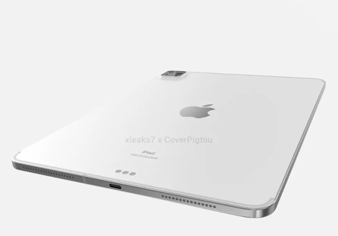 Ảnh kết xuất iPad Pro 2021