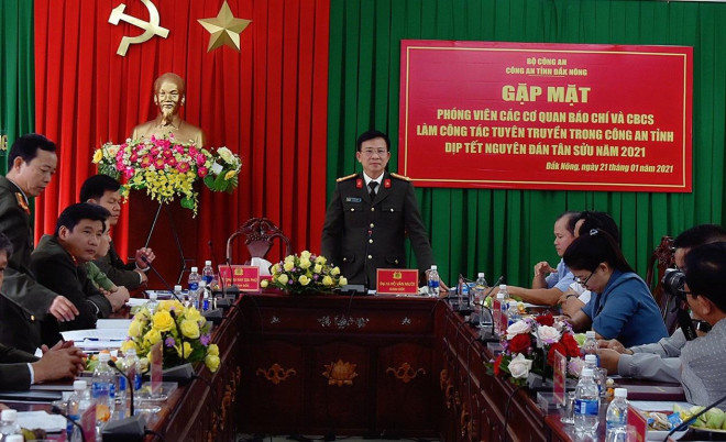Giám đốc Công an tỉnh Đắk Nông khẳng định không để băng nhóm xã hội đen lộng hành