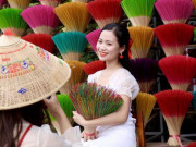 Rực rỡ sắc màu tại làng hương nổi tiếng bậc nhất xứ Huế những ngày giáp Tết