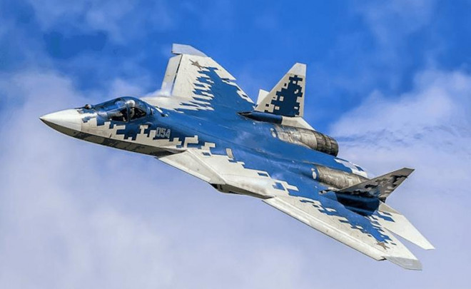 Tiêm kích tàng hình Su-57 của Nga. Ảnh: ASIA TIMES