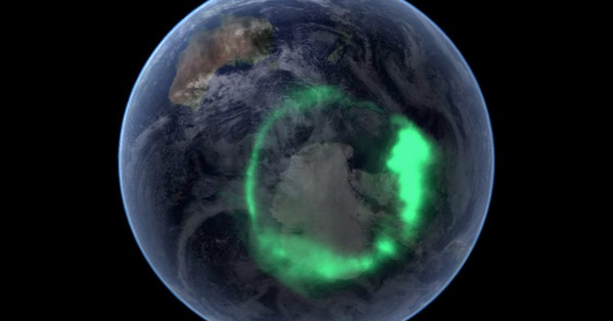 Cực quang phương Bắc - Ảnh: ESO