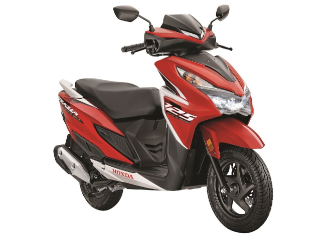 2021 Honda Grazia Sports Edition màu đỏ.