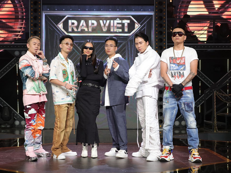 4 Huấn luyện viên và 2 giám khảo "Rap Việt"