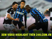 Bóng đá - Video Udinese - Inter Milan: Lukaku nỗ lực, &quot;tường thép&quot; kiên cố