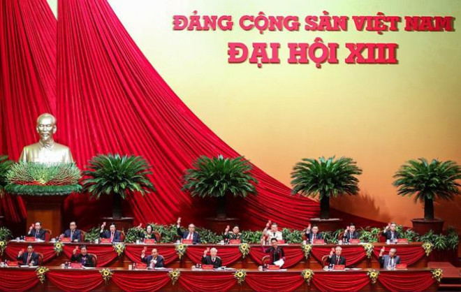 Phiên họp trù bị Đại hội XIII của Đảng (ảnh: Như Ý)