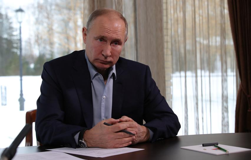 Ông Putin khẳng định không sở hữu biệt thự sang trọng như cáo buộc của đối thủ (ảnh: Reuters)