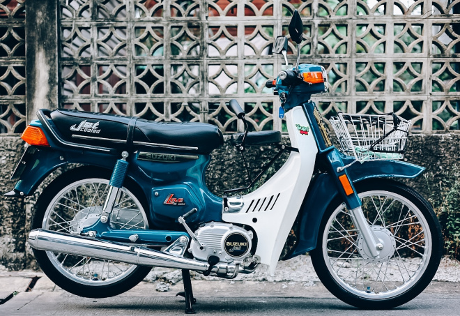 Hồi sinh Suzuki Bravo RC100, nỗi lo của Honda DD đỏ một thời - 12