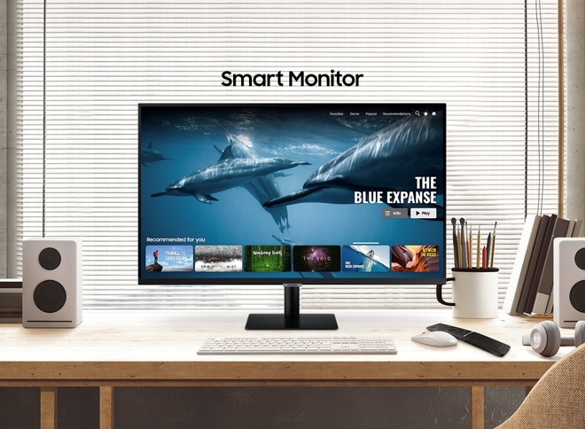 Màn hình Samsung Monitor M7/ M5: Màn hình rời đa phương tiện cực hữu ích - 1