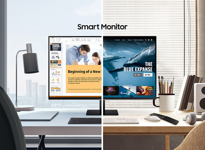 Màn hình Samsung Monitor M7/ M5: Màn hình rời đa phương tiện cực hữu ích - 3