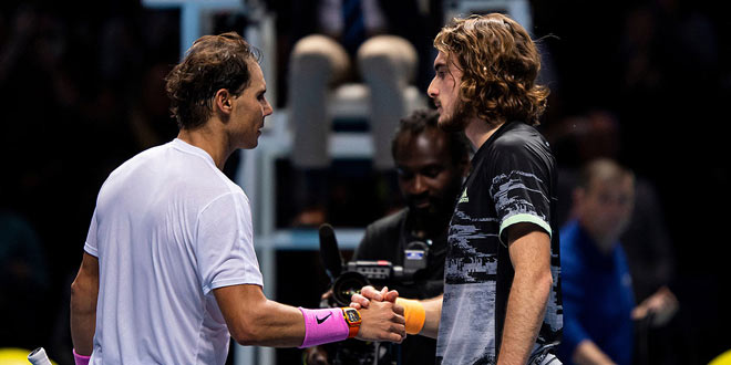 Nadal sẽ có dịp tái đấu Tsitsipas khi Tây Ban Nha và Hy Lạp nằm chung bảng B của ATP Cup 2021