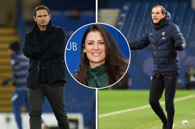 Lampard bị Chelsea thay thế bằng Tuchel vì thành tích yếu kém, mâu thuẫn với&nbsp;giám đốc chuyển nhượng Marina Granovskaia