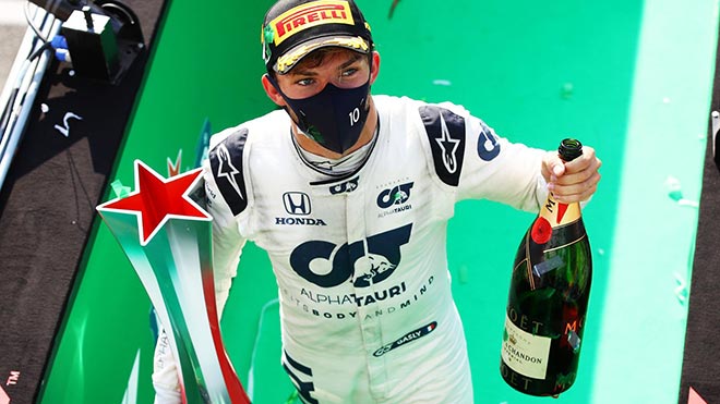 Gasly có chiến thắng gây sốc tại Monza 2020