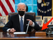 Thế giới - Nút bấm bí ẩn thời ông Trump lại xuất hiện trên Bàn Kiên Quyết của ông Biden