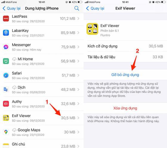 Cách lấy lại dung lượng lưu trữ trên iPhone không cần xóa dữ liệu. Ảnh: MINH HOÀNG