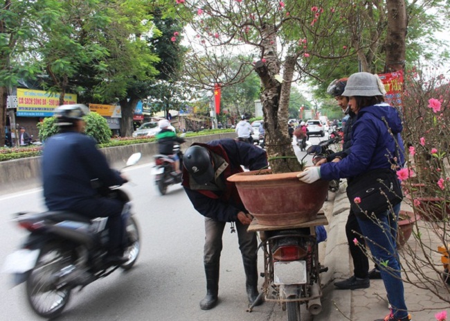 Những người làm công việc vận chuyển hàng hóa dịp cận tết có thu nhập tiền triệu mỗi ngày