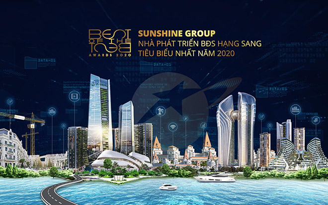 Sunshine Group nhận giải Nhà phát triển BĐS tiêu biểu nhất năm 2020