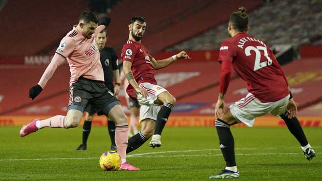 Sheffield United gieo sầu tê tái cho MU ngay ở "Nhà hát của những giấc mơ"