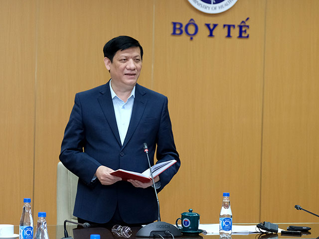 GS.TS Nguyễn Thanh Long - Bộ trưởng Bộ Y tế (Ảnh: Trần Minh)