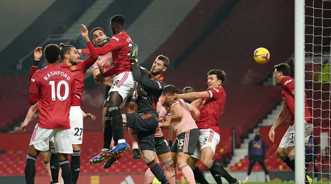 Trực tiếp bóng đá MU - Sheffield United: &#34;Quỷ đỏ&#34; bất lực, thất bại gây sốc (Hết giờ) - 1