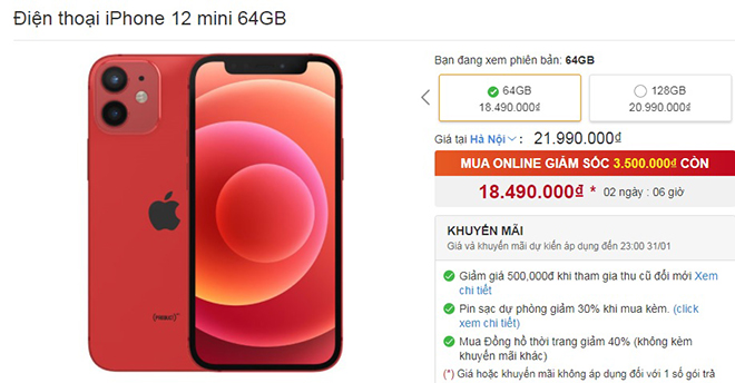 Cận tết, nhiều smartphone giảm giá mạnh - 1