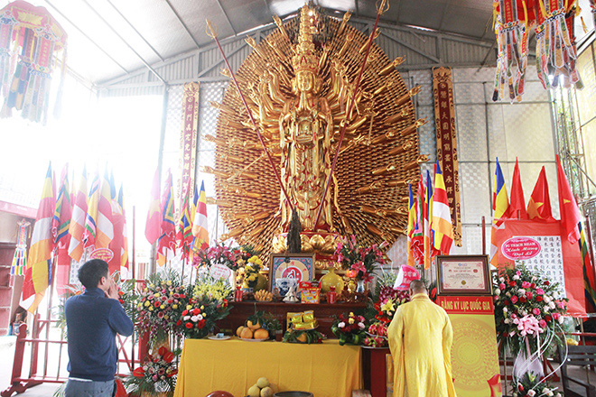 Trụ trì chùa Bách Phúc và nhân dân nơi đây có tâm nguyện, mong những nhà hảo tâm, phật tử xa gần phát tâm để tượng có một điện nguy nga để Phật ngự