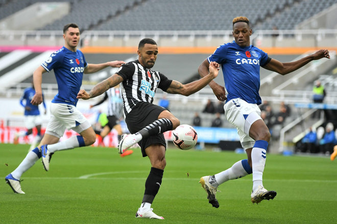 Everton gặp&nbsp;Newcastle là trận đấu sớm nhất vòng 21 Ngoại hạng Anh