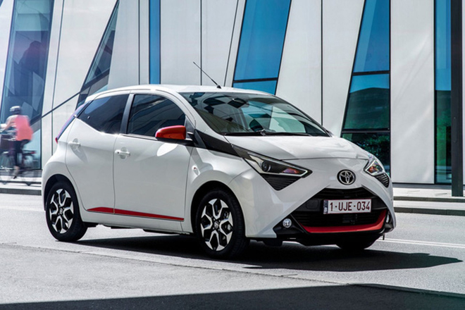 Toyota Aygo 2021 được chào hàng tại Việt Nam được nhập khẩu từ Châu Âu.