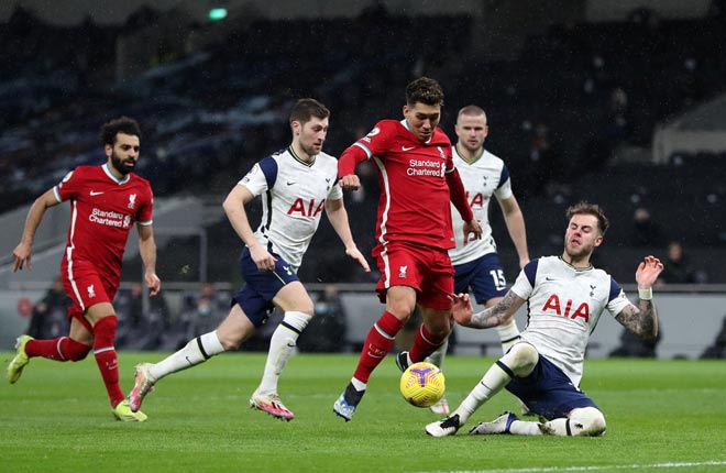 Thắng đẹp Tottenham, Liverpool trở lại top 4 để đua vô địch