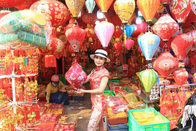 Những nơi chụp ảnh đẹp ở Sài Gòn - Giới trẻ check-in tuyến đường bán đồ Tết Sài Gòn - 6