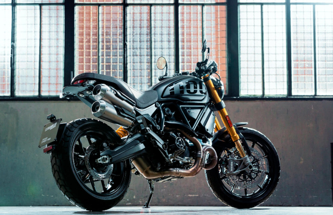 Ducati Scrambler 1100 Pro.