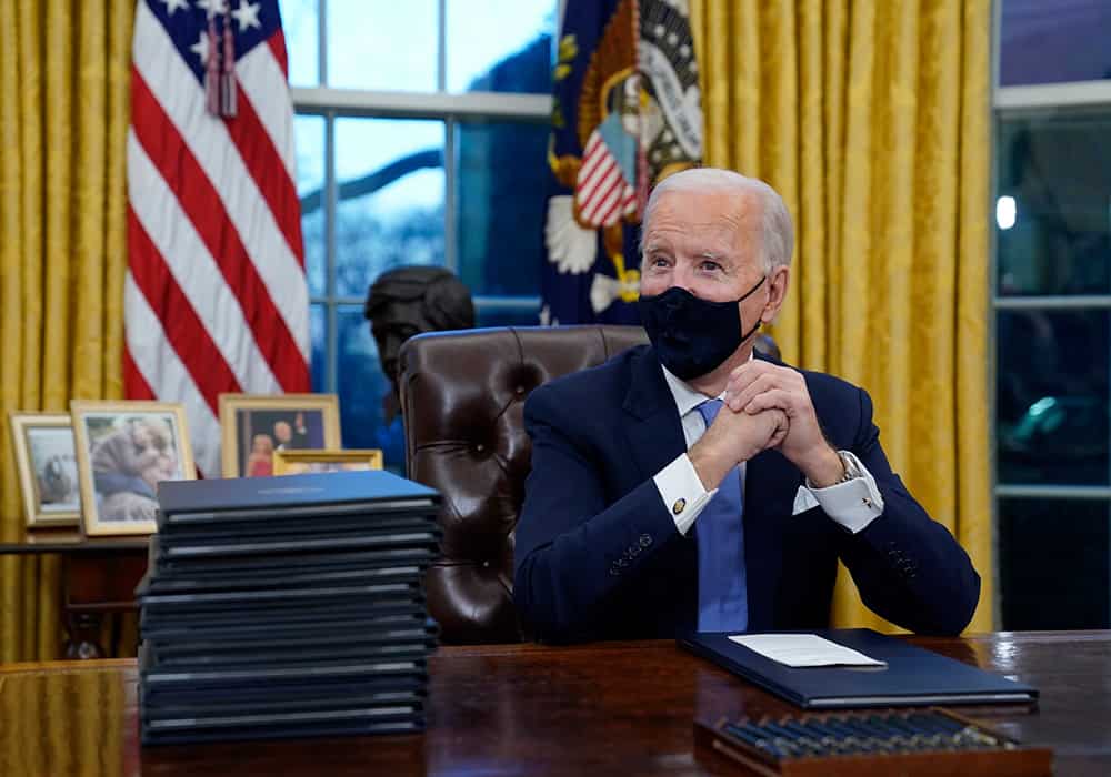 Tổng thống Mỹ Joe Biden. Ảnh: NIT