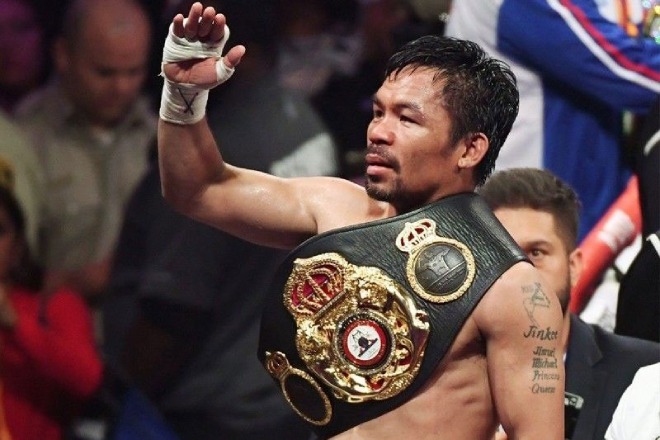 Pacquiao bị tước đai vô địch&nbsp;WBA hạng bán trung