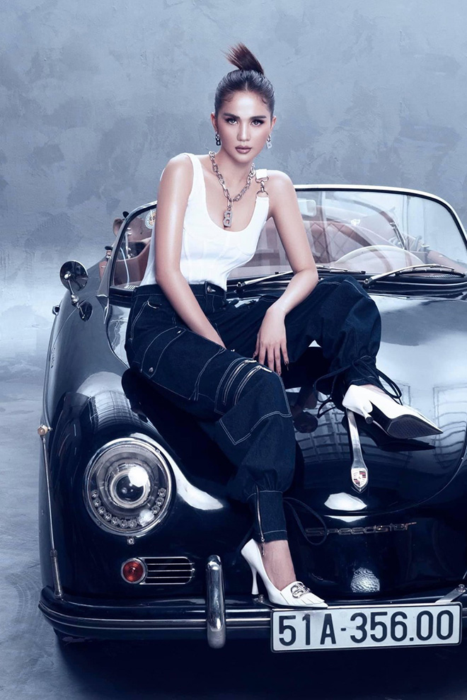 Ngọc Trinh nóng bỏng bên &#34;hàng hiếm&#34; Porsche Speedster 356A - 10