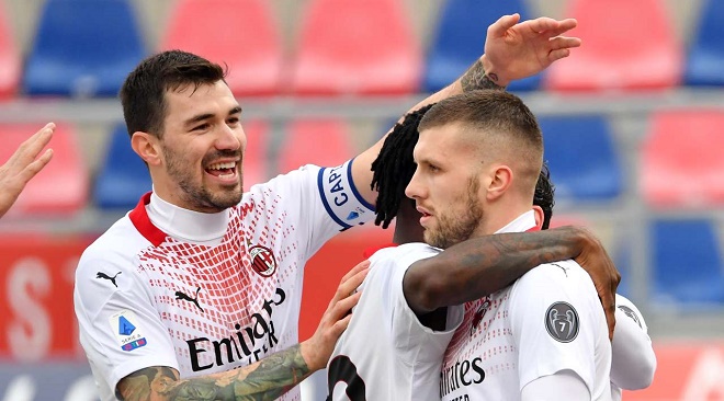 AC Milan đã chấm dứt chuỗi 2 trận thua liên tiếp