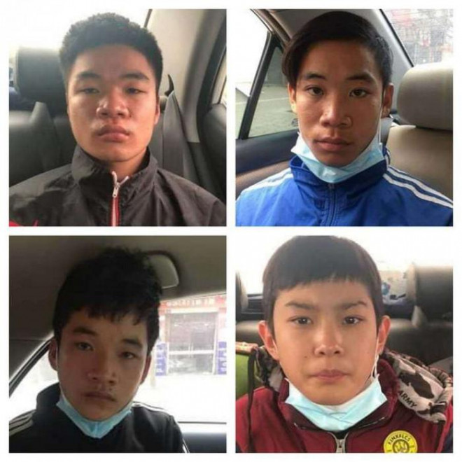 Chân dung của nhóm 4 anh em cướp, trộm ở địa bàn quận Hà Đông, TP Hà Nội