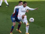 Bóng đá - Video Real Madrid - Levante: Thẻ đỏ rất sớm, màn ngược dòng xuất sắc