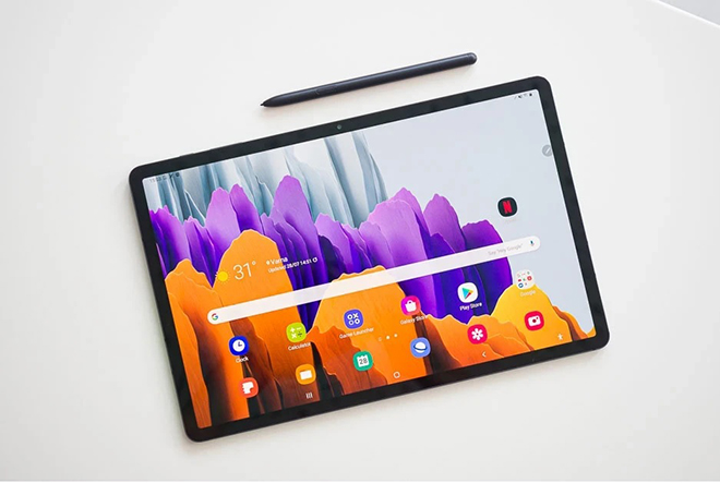 Galaxy Tab S8 năm nay sẽ không có thay đổi thiết kế so với Galaxy Tab S7.