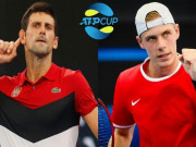 Thể thao - Video tennis Djokovic - Shapovalov: Bản lĩnh&quot;Nhà Vua&quot;, ngược dòng xuất sắc (ATP Cup)