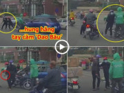 Pháp luật - Nam thanh niên cầm dao bầu lao vào tài xế GrabBike sau va chạm giao thông