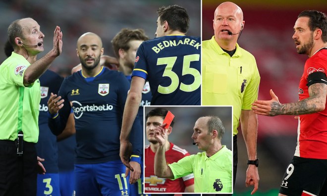 Southampton yêu cầu không xếp 2 trọng tài Mike Dean và&nbsp;Lee Mason làm nhiệm vụ ở những trận đấu của họ