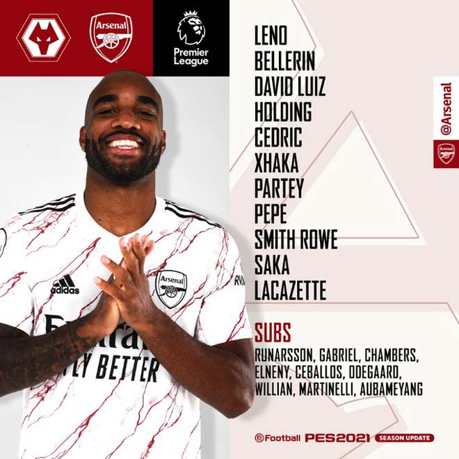 Trực tiếp bóng đá Wolves - Arsenal: Không thể gượng dậy (Hết giờ) - 2