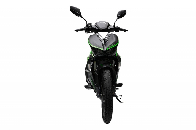 Pha trộn cả nét của Kawasaki Ninja.