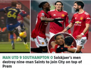 Bóng đá - MU “hủy diệt” Southampton: Báo Anh tưng bừng mở hội, nhắc lại kỷ niệm xưa