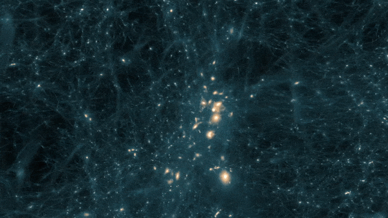 Vật chất tối - Ảnh đồ họa từ NASA
