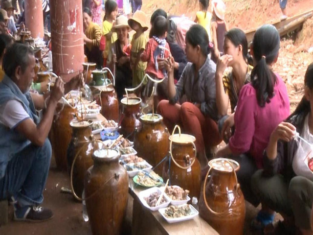 Du lịch - Lễ cúng lúa mới, nét văn hóa đậm bản sắc dân tộc của người Xơ Đăng ở Kon Tum