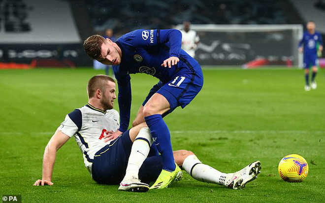 Eric Dier bị ví là "David Luiz" của Tottenham sau tình huống này