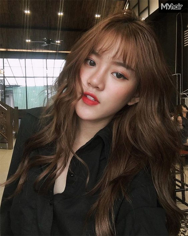 20 kiểu tóc mái thưa đẹp phù hợp với mọi gương mặt hot nhất hiện nay - 16